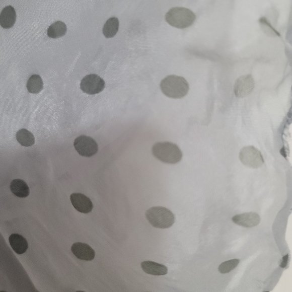 Linen Polka Dot Dress - Picture 3 of 4